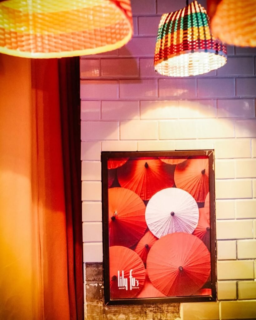 A painting inside Lily Fu's